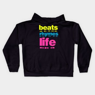 Beats Rhymes Life 25.0 Kids Hoodie